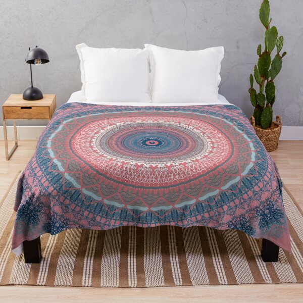 Item preview, Baby Blue Pink Mandala designed and sold by Sheila Wenzel Ganny.