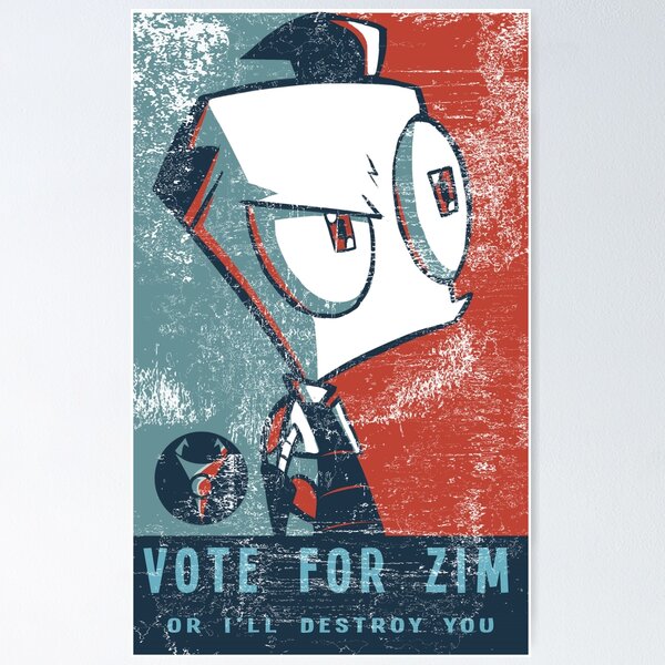 Item preview, Vote For Zim designed and sold by Invad3r.