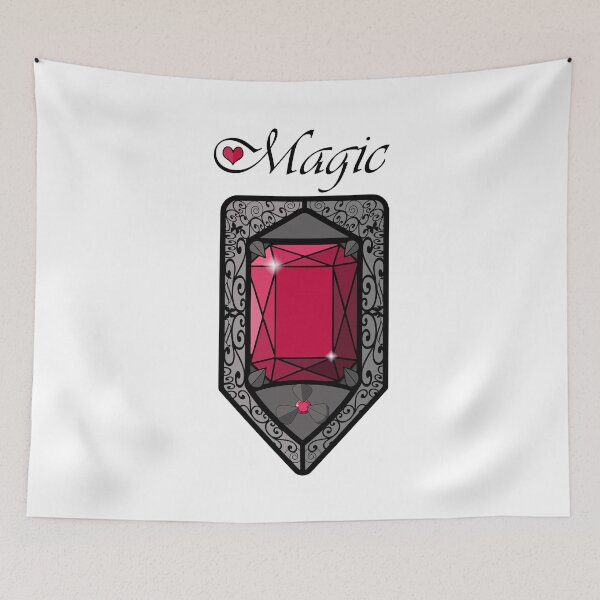 Item preview, Red Magical Crystal - Isabelle Lightwood designed and sold by TheRedPrincess.
