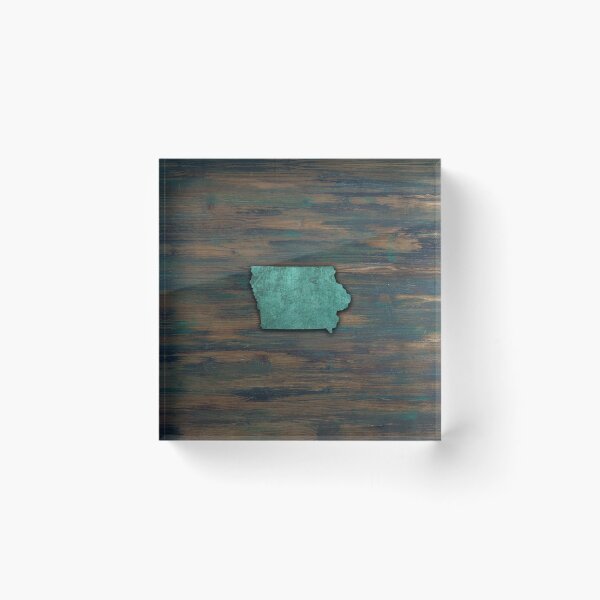 Item preview, Iowa State Shape Teal designed and sold by Jared Davies.