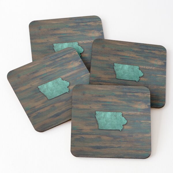 Item preview, Iowa State Shape Teal designed and sold by Jared Davies.