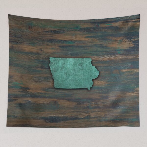Item preview, Iowa State Shape Teal designed and sold by Jared Davies.