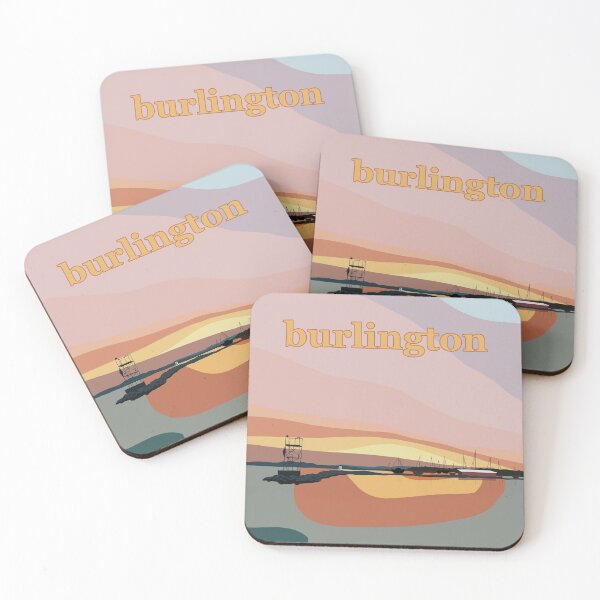 Item preview, burlington vermont sunset designed and sold by Catherine Titcomb.