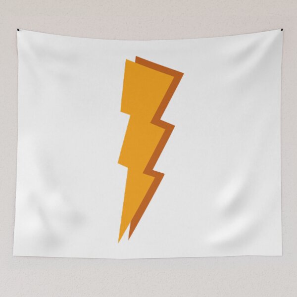 Item preview, orange lightning bolt designed and sold by AshleyAnnThomas.