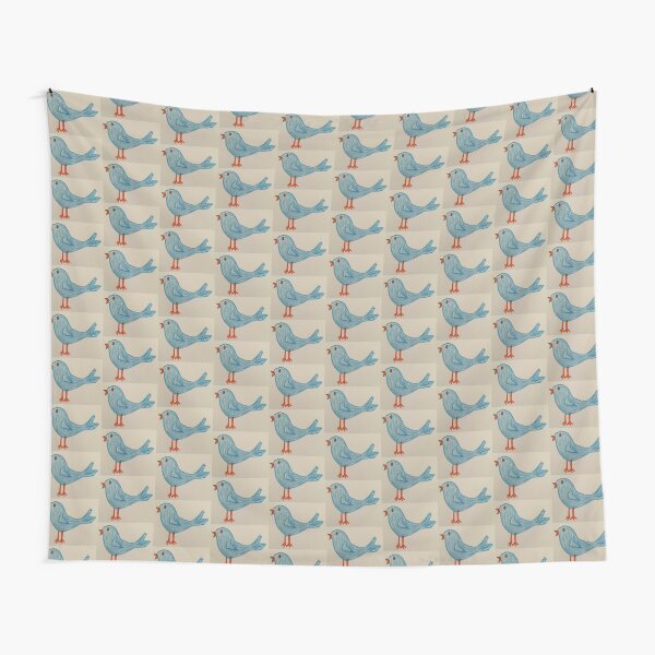 Bluebird of Happiness Tapestry