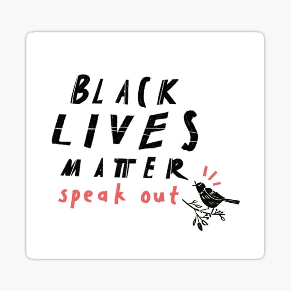 speak out - Tori Kim Sticker
