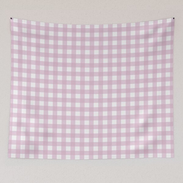 Item preview, pink gingham pattern designed and sold by ImagineKaye.