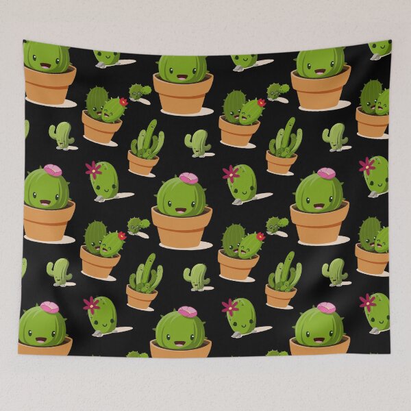Item preview, Cute Cactus Pattern designed and sold by SoccaTamam.