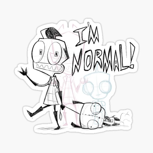 I'm Normal! Sticker