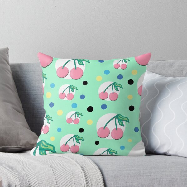 Item preview, Cherries in Mint designed and sold by yvonnezstudios.