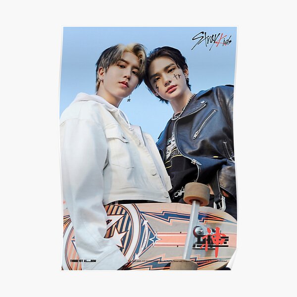 STRAY KIDS GODS MENU Poster