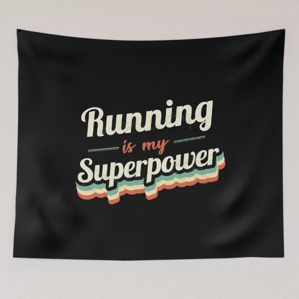 Item preview, Running is my Superpower designed and sold by Custom365.