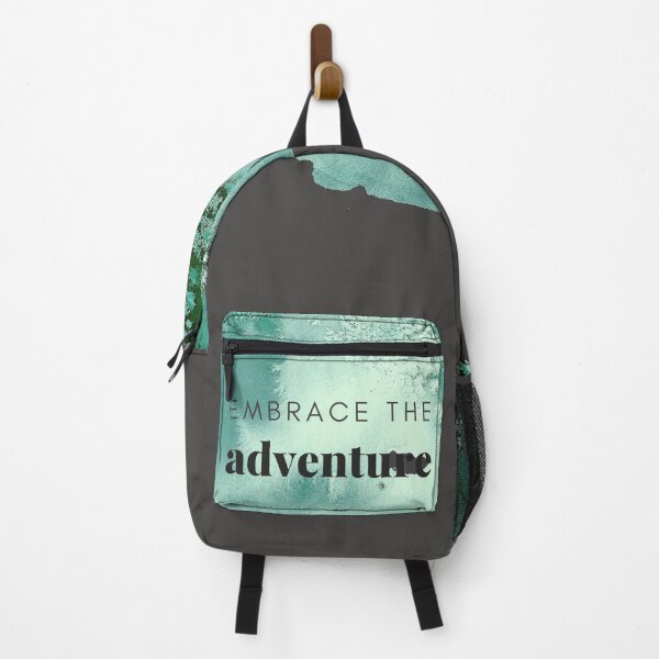 Item preview, Embrace the Adventure Green Emerald Watercolor Inspirational Affirmation Quote designed and sold by ArianaDagan.