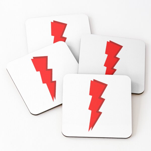 Item preview, red lightning bolt designed and sold by AshleyAnnThomas.