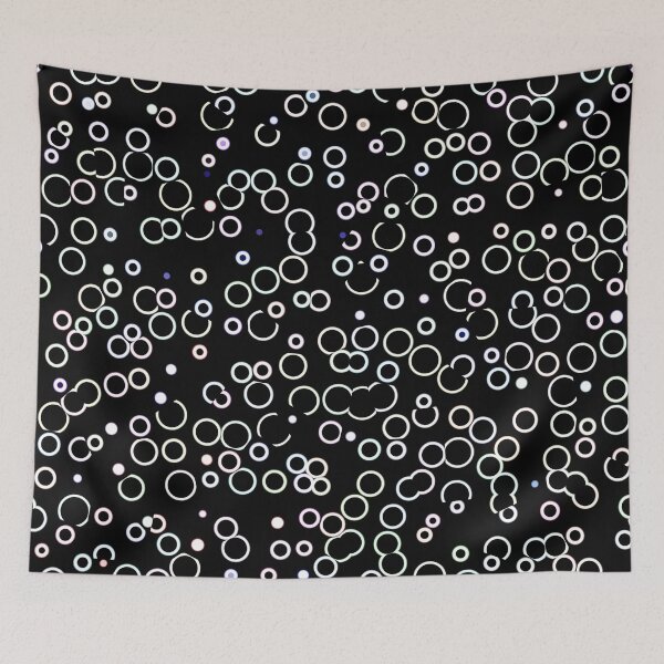 Item preview, Crazy Circles - Abstract Retro Art Pattern designed and sold by Dator-Abstracts.