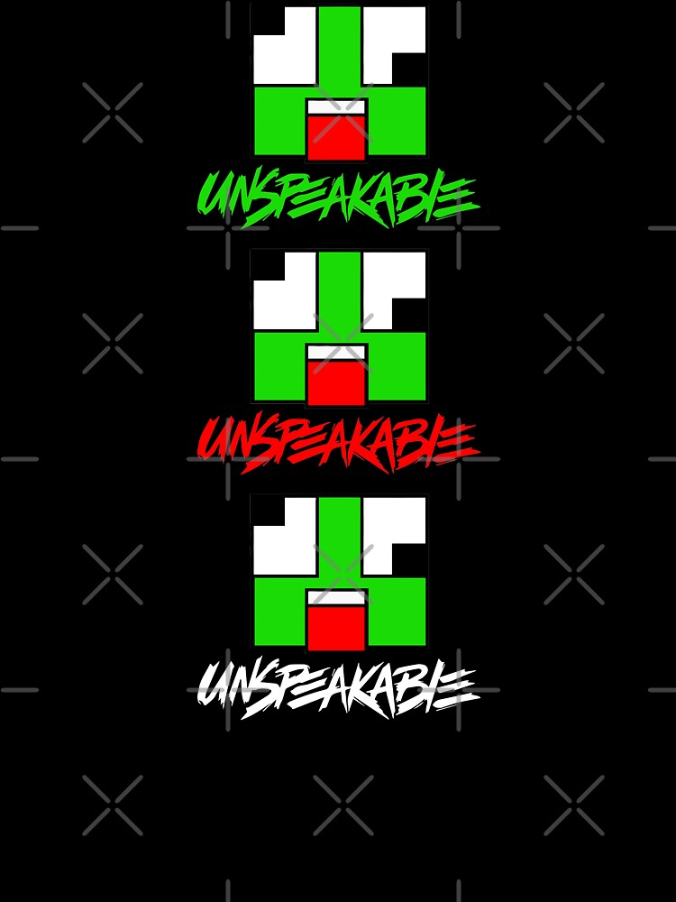 Unspeakable Gaming Pt1 Kids T Shirt By Saad47x Redbubble