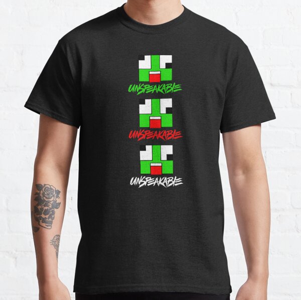 Unspeakable T Shirts Redbubble - real unspeakable roblox name
