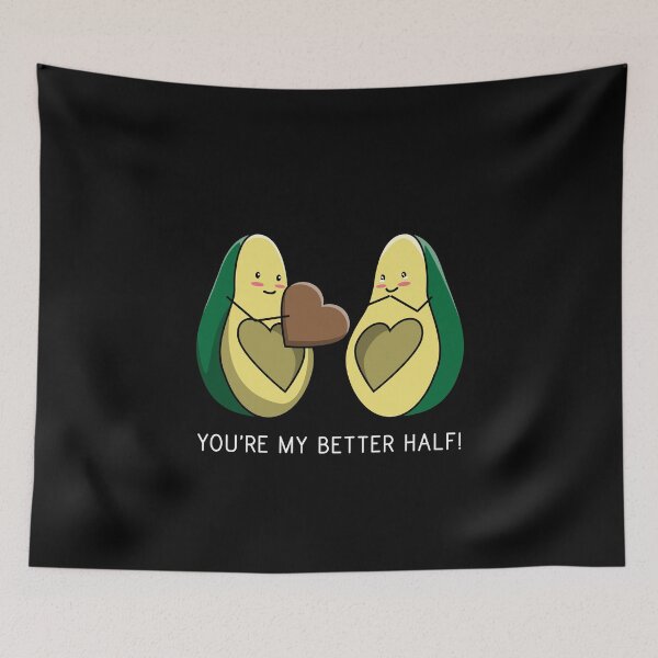 Item preview, Avocado Foodie Better Half designed and sold by designeclipse.