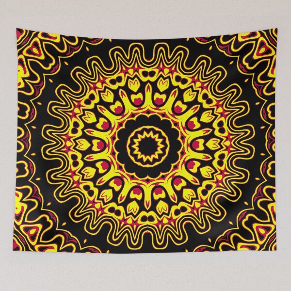 Item preview, Leather and Love -  Kaleidoscopic Mandala designed and sold by Dator-Abstracts.