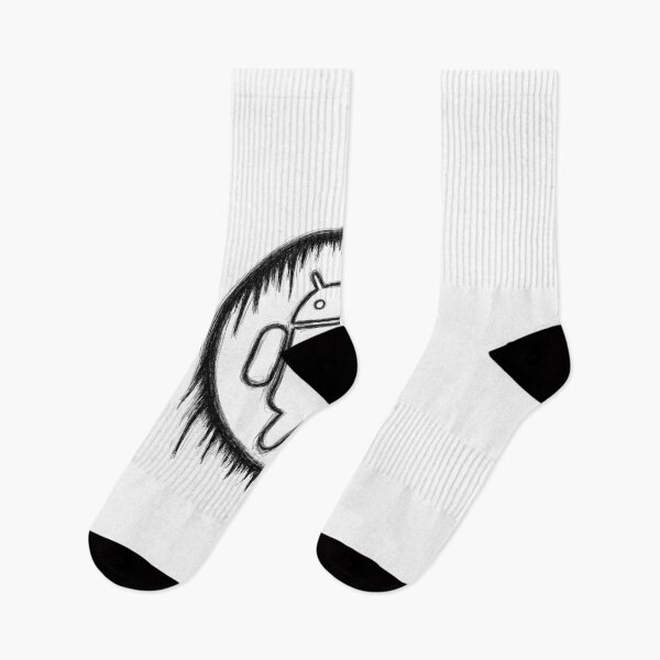 Item preview, Android logo digital painting sketch black outline designed and sold by sfantujimmy.