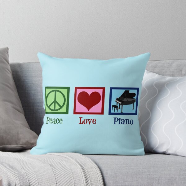 Item preview, Peace Love Piano designed and sold by Epic Love Designs.