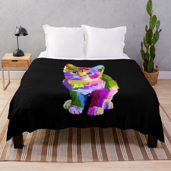 Item preview, Colorful kitty . designed and sold by 4empowear.