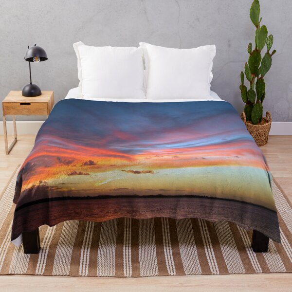 Item preview, Tropical Sunset Sea Seascape Red Clouds designed and sold by worldways.