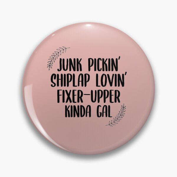 Item preview, junk pick shiplap lovin .fixer-upper kinda gal designed and sold by Djalane.