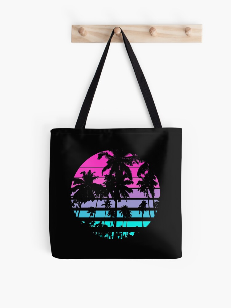 Retro Beach 80's Aesthetic Tote Bag