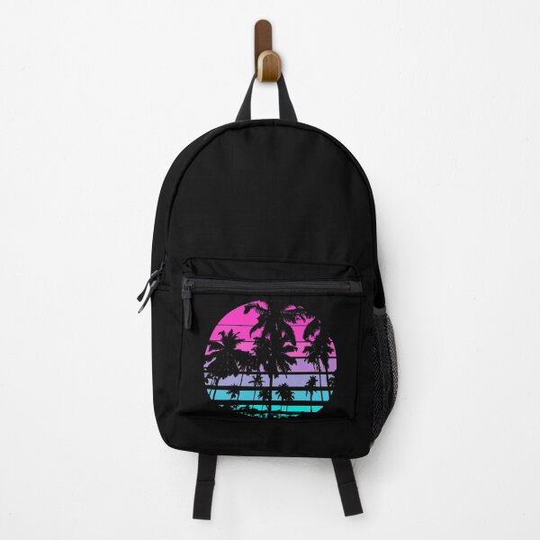 Item preview, Retro Eighties 80s & 90s Beach Style design with palm trees design designed and sold by D-C-Designs.