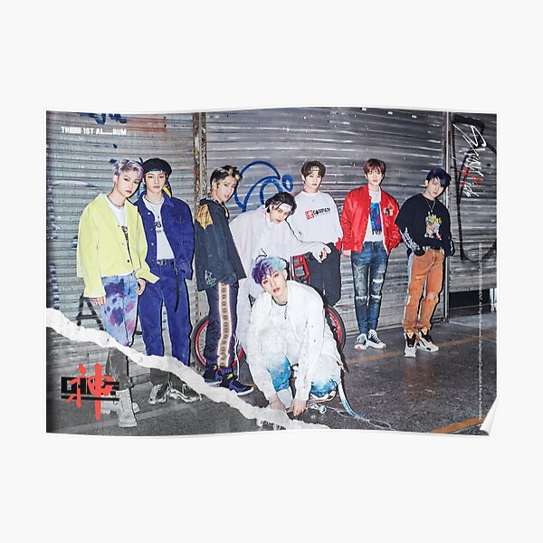 STRAY KIDS GODS MENU Poster
