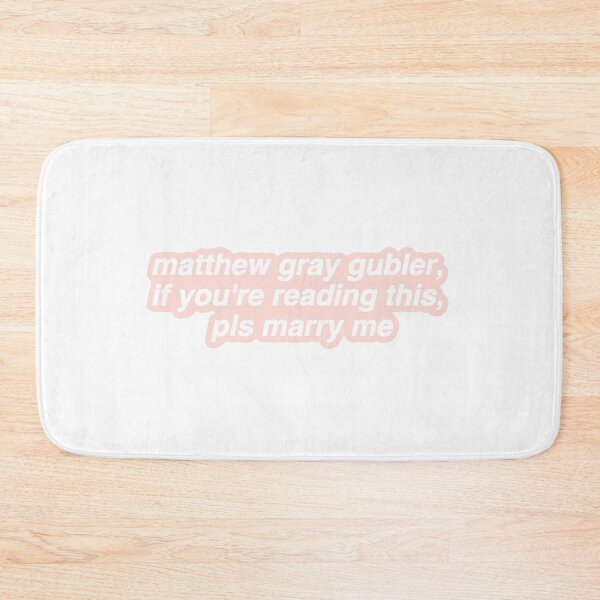 Item preview, matthew gray gubler, pls marry me designed and sold by reaganreese.