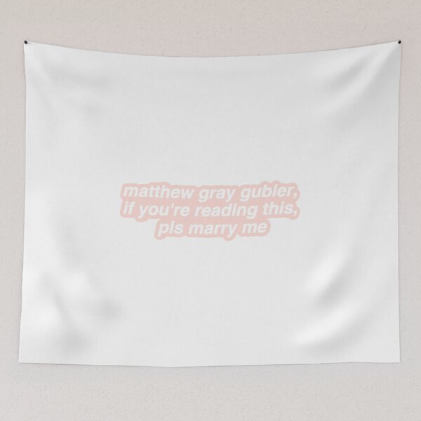 Item preview, matthew gray gubler, pls marry me designed and sold by reaganreese.