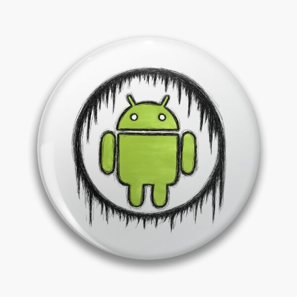 Item preview, Android logo digital painting sketch black outline with color designed and sold by sfantujimmy.