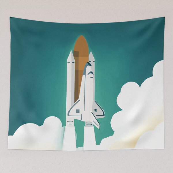 Item preview, Space Shuttle Launch designed and sold by Bethany Gustafson.