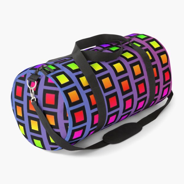 Item preview, Rainbow Squares Pattern In Retro-Modernistic Artstyle designed and sold by Dator-Abstracts.
