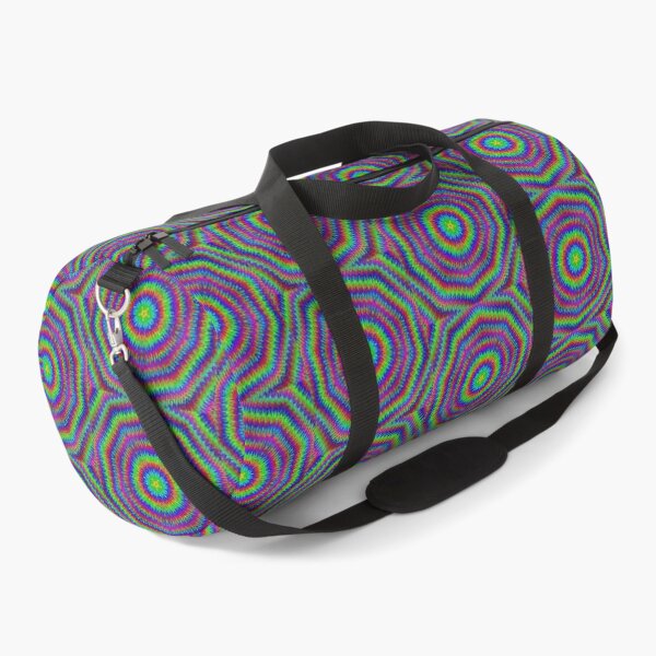 Item preview, Rainbow Trippy Psychedelic Pattern designed and sold by RiaBubble.