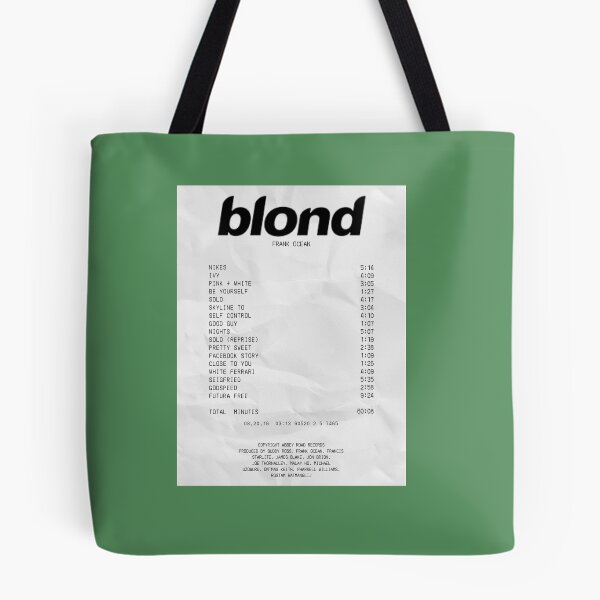 Item preview, album receipt designed and sold by Jenna Gardner.