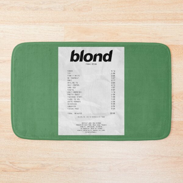 Item preview, album receipt designed and sold by Jenna Gardner.