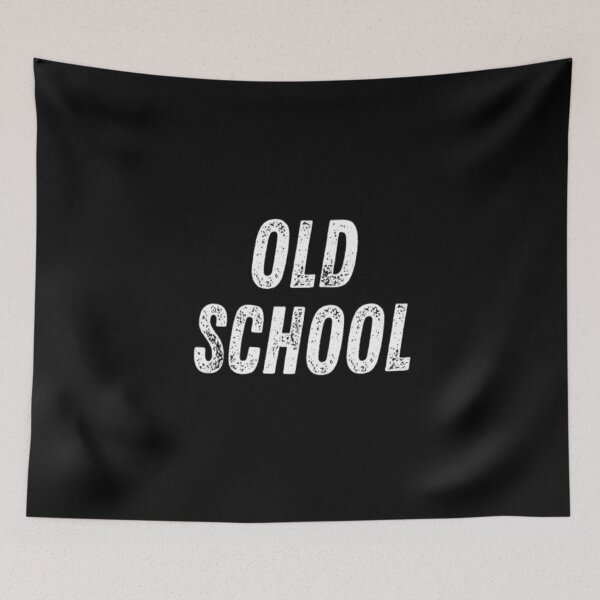 Item preview, Old School designed and sold by CatMonkStudios.