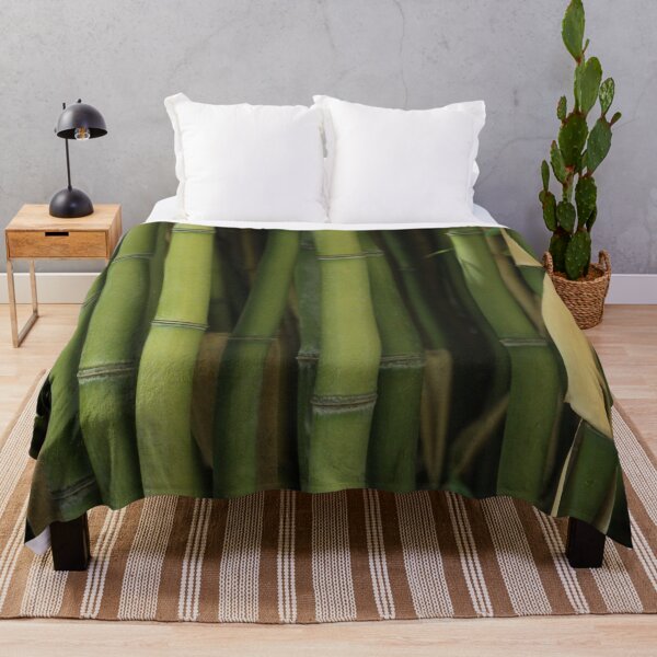 Item preview, Green Bamboo Canes Forest Texture designed and sold by worldways.