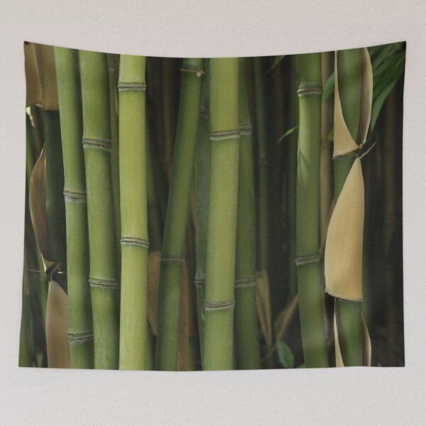 Item preview, Green Bamboo Canes Forest Texture designed and sold by worldways.