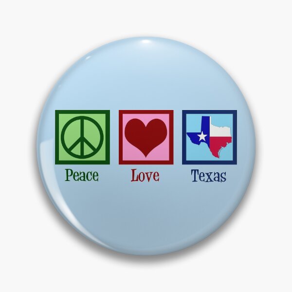 Item preview, Peace Love Texas designed and sold by Epic Love Designs.