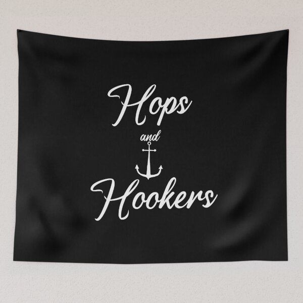 Item preview, Hops and Hookers Fishing designed and sold by lahcen0102.