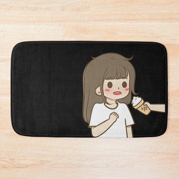 Item preview, 5 - Ice Cream Eating Girl, cute cartoon couples design for children, for family, for brother and sister or for best friends. designed and sold by 2AcesDesign.