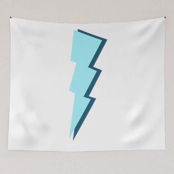 Item preview, blue lightning bolt designed and sold by AshleyAnnThomas.