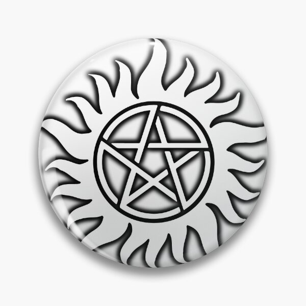 Item preview, Anti Possession Sigil Black Glow Transp designed and sold by Falln.