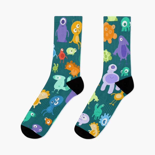 Item preview, Friendly Monster Pattern designed and sold by Bethany Gustafson.