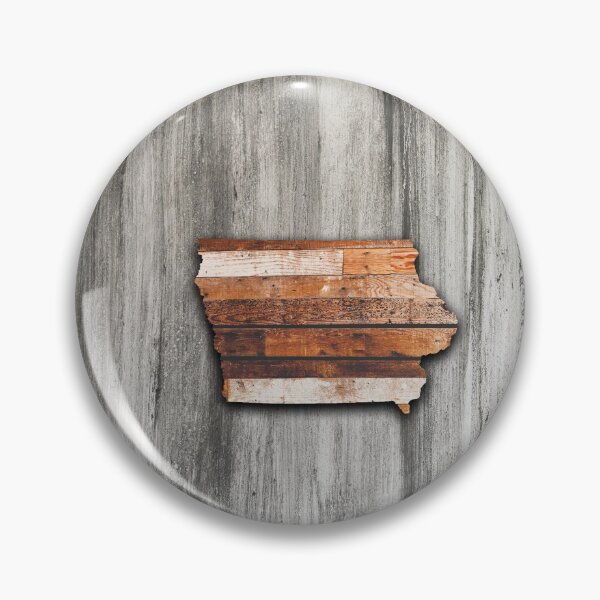 Item preview, Iowa State Shape Rustic designed and sold by Jared Davies.