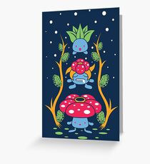 Kanto Forest Greeting Card
